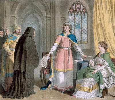 Abbot Suger is Named as Regent of France by Antoine Louis Francois Sergent Marceau
